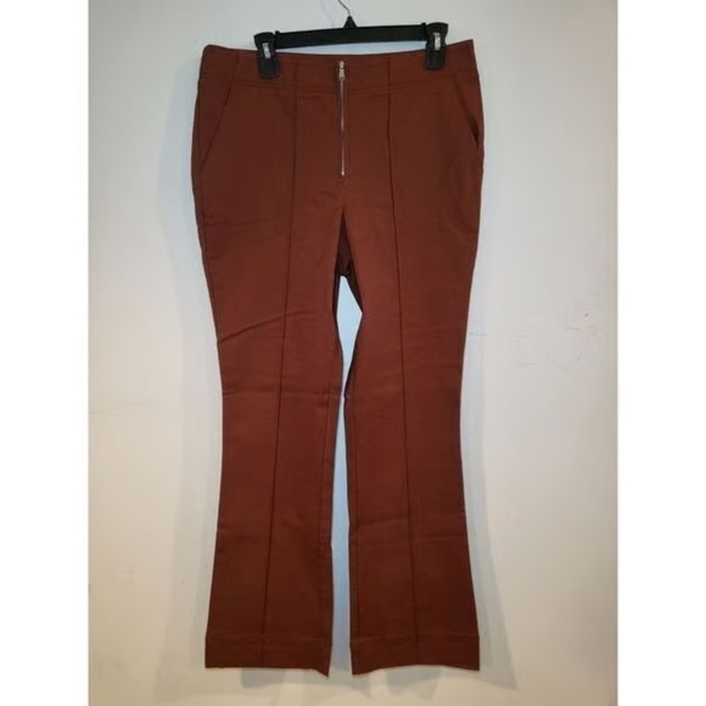 Free People Rust Boot Cut Pants